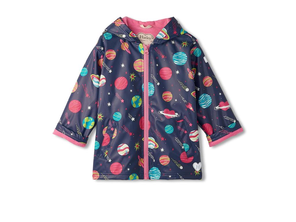 Hatley Kids Interstellar Zip-Up Rain Jacket (Toddler/Little Kid/Big Kid)