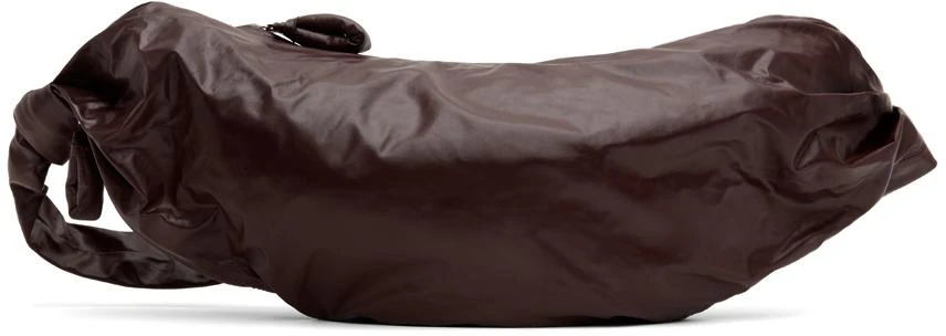 LEMAIRE Brown Large Soft Croissant Bag 1