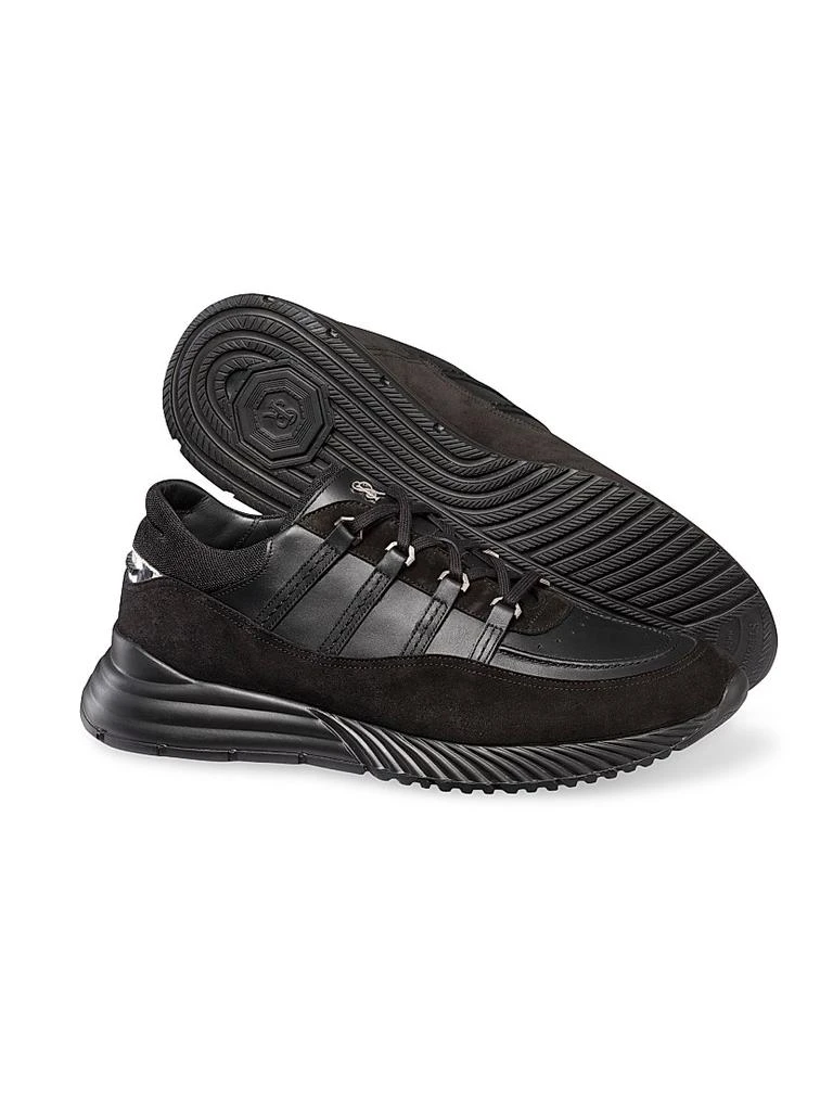 Stefano Ricci Suede and Calfskin Leather Sneakers 3