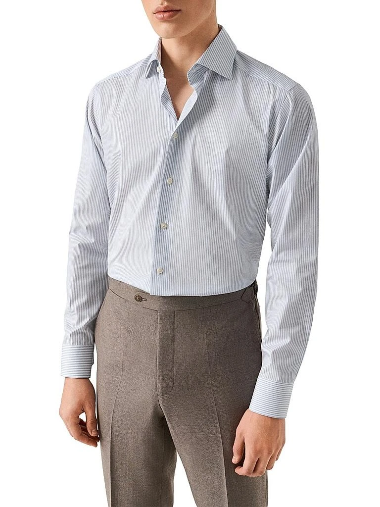 Eton Slim-Fit Striped Button-Front Shirt 3