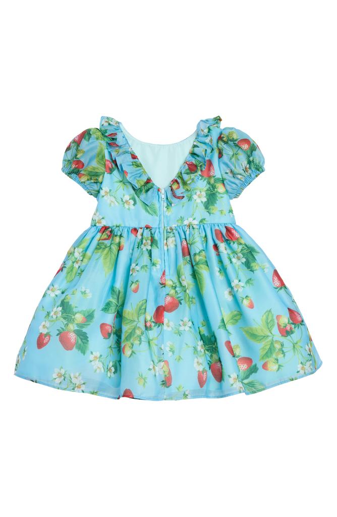 Pippa & Julie Strawberry Print Dress & Bloomers