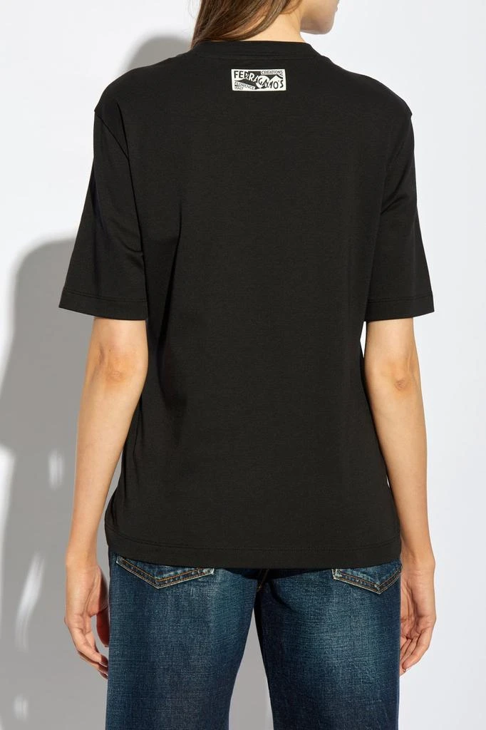 Salvatore Ferragamo Ferragamo Crewneck Short-Sleeved T-Shirt 3