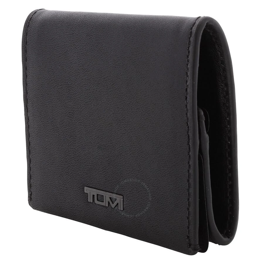 Tumi Black Smooth Nassau Square Coin Case 3