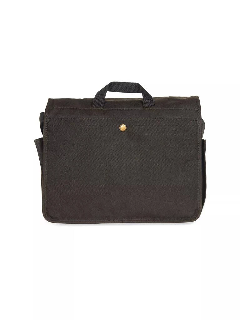 Barbour Essential Wax Messenger Bag 3