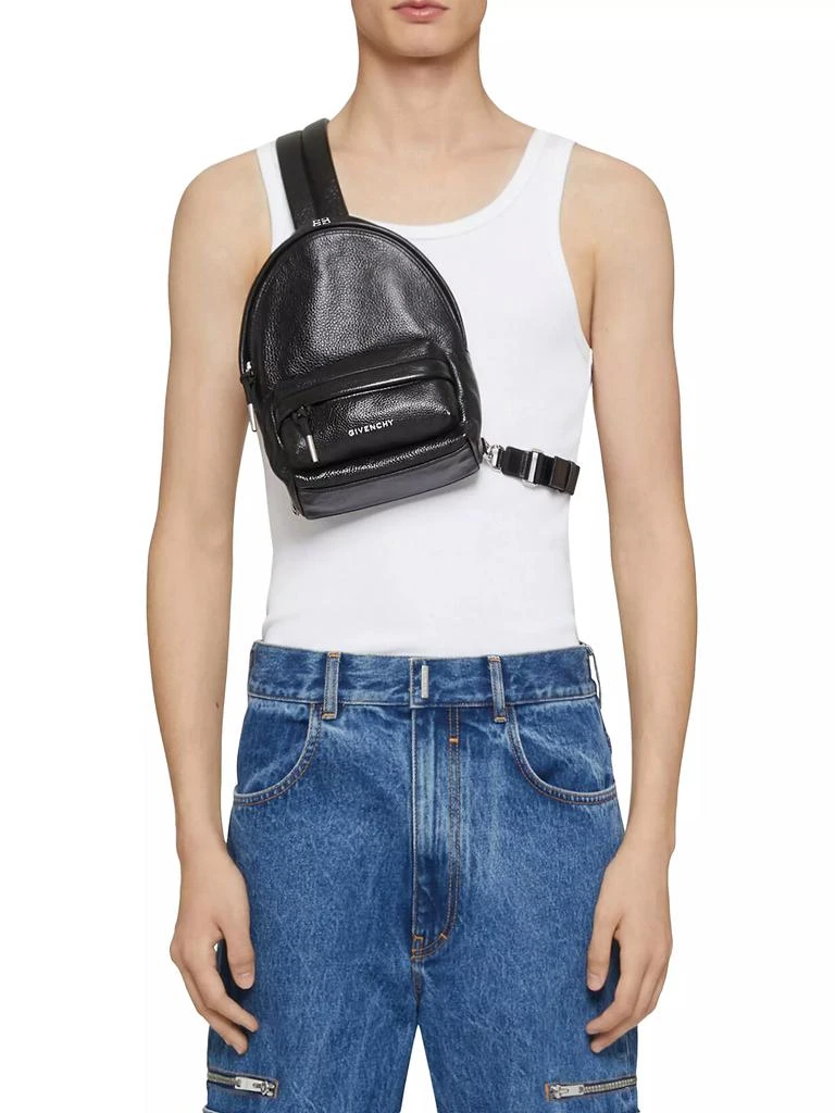 Givenchy Small Essential U Backpack In Grained Leather 2