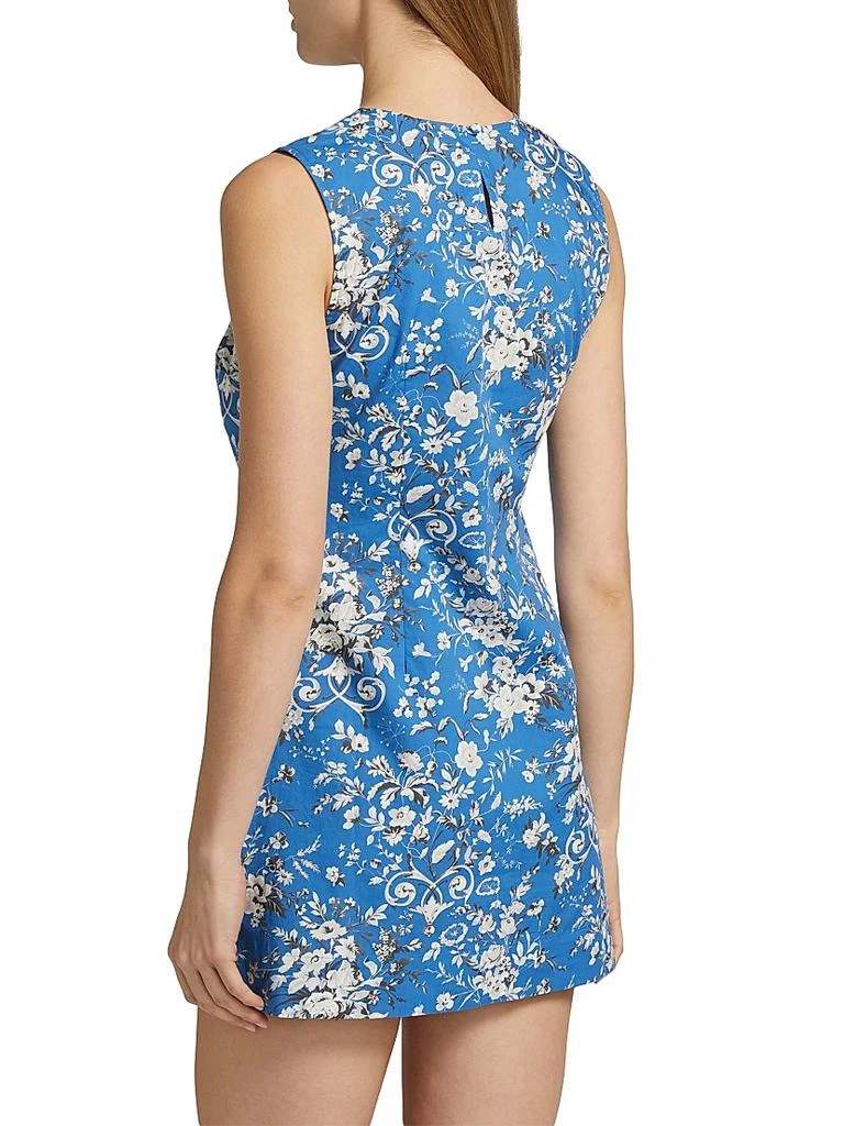 DÔEN Adele Floral Cotton Minidress 5
