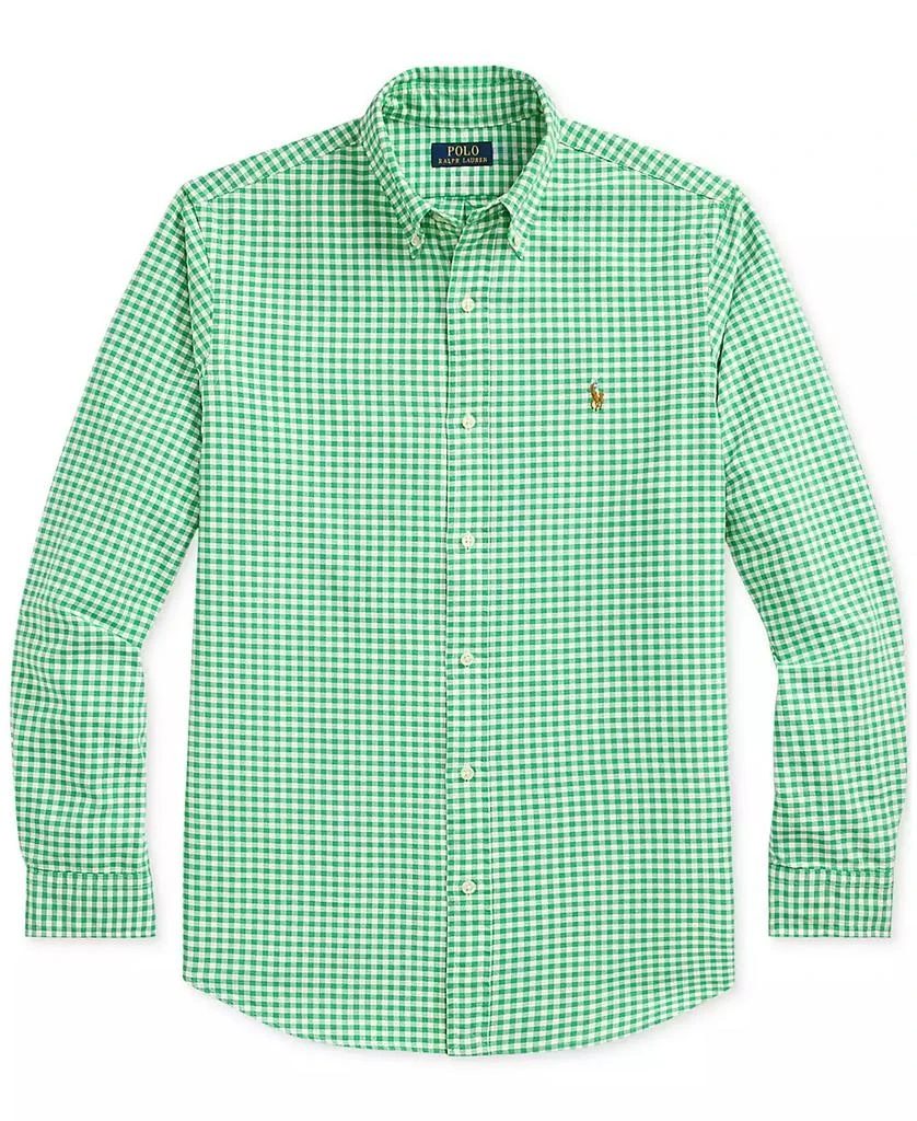 Ralph Lauren Men's Classic-Fit Gingham Oxford Shirt 7