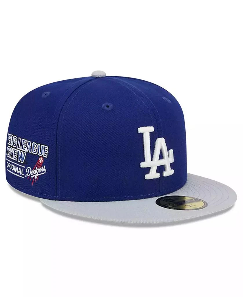New Era Men's Royal Los Angeles Dodgers Big League Chew Team 59FIFTY Fitted Hat 1