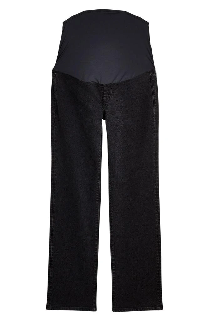 Madewell The Maternity Over the Belly '90s Straight Leg Jeans 5