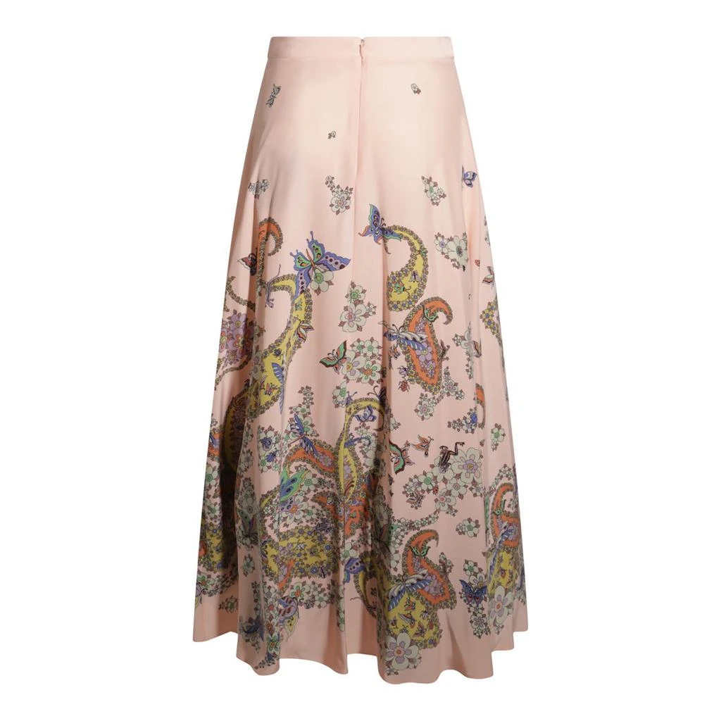 ETRO Etro Paisley Printed A-Line Midi Skirt 2
