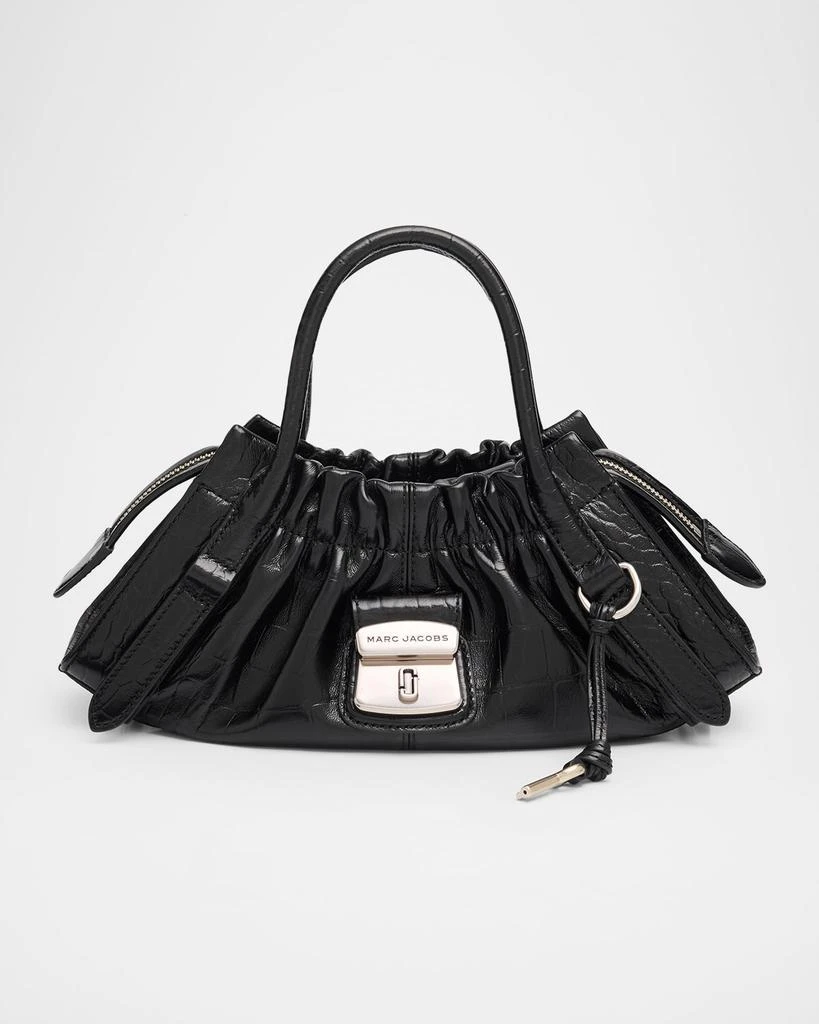 Marc Jacobs The Croc Cristina Small Satchel Top-Handle Bag