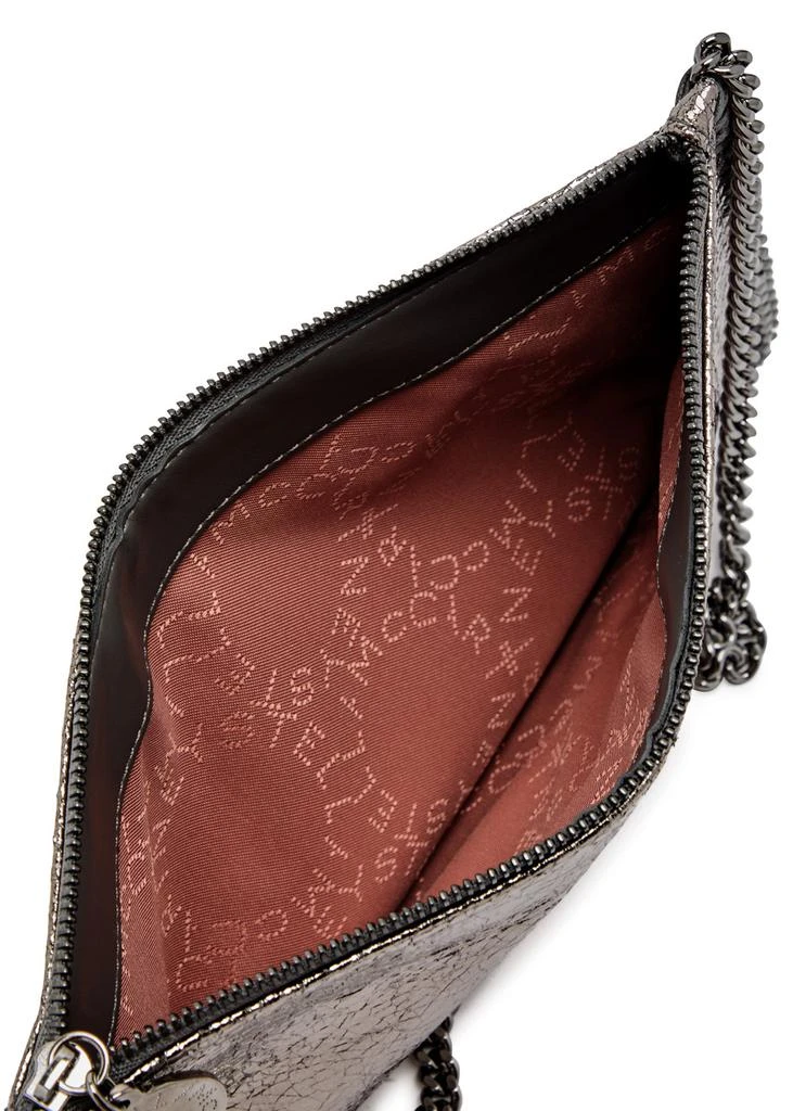 Stella McCartney Falabella metallic faux-leather shoulder bag 4