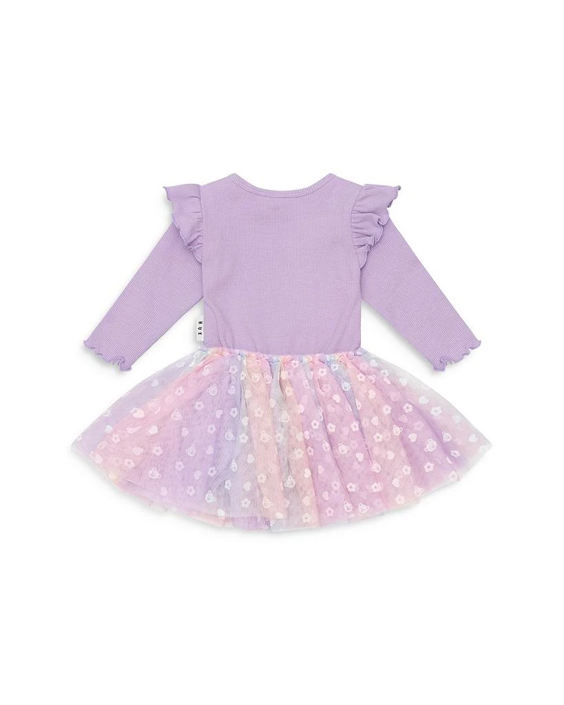 Huxbaby Girls' Cotton Candy Skirted Ballet Bodysuit - Baby 3