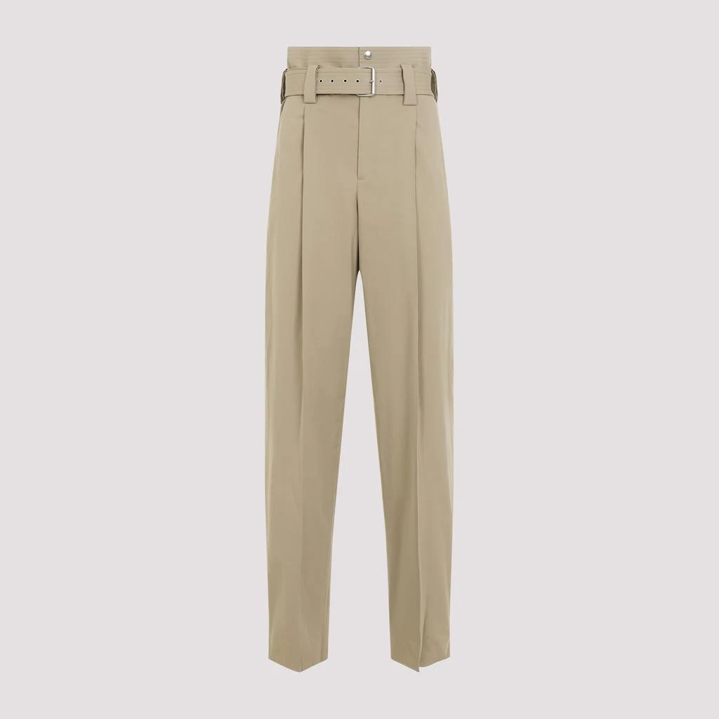 BOTTEGA VENETA HIGH WAIST BELTED TROUSERS 2