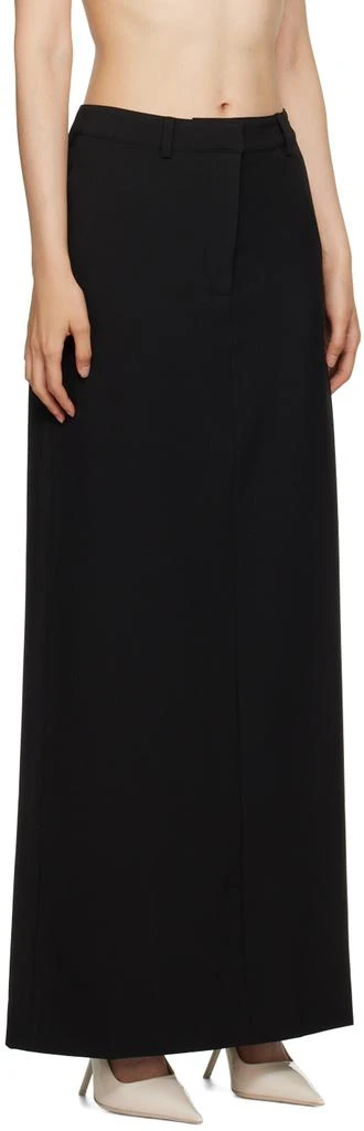 Beaufille Black Minter Midi Skirt 2