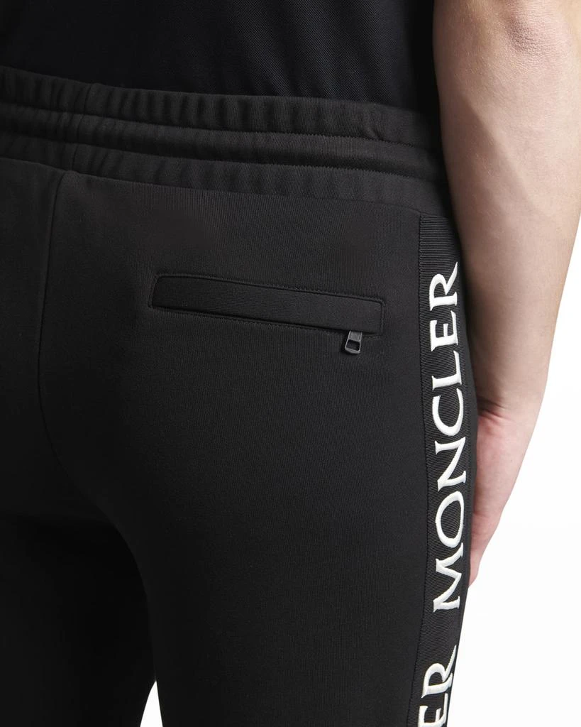 Moncler Men's Logo-Tape Sweatpants 5