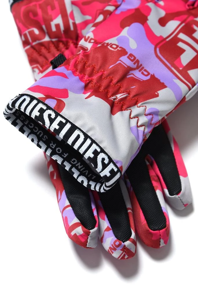 Diesel Diesel Kids Nekyl Logo Detailed Ski Gloves 2