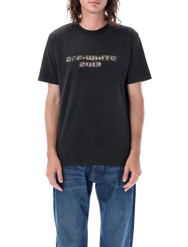 【関税込み】Off-White ブラック Pixel Diag Skate Tシャツ Off-White Black Pixel Diag Skate T-shirt - T-Shirts