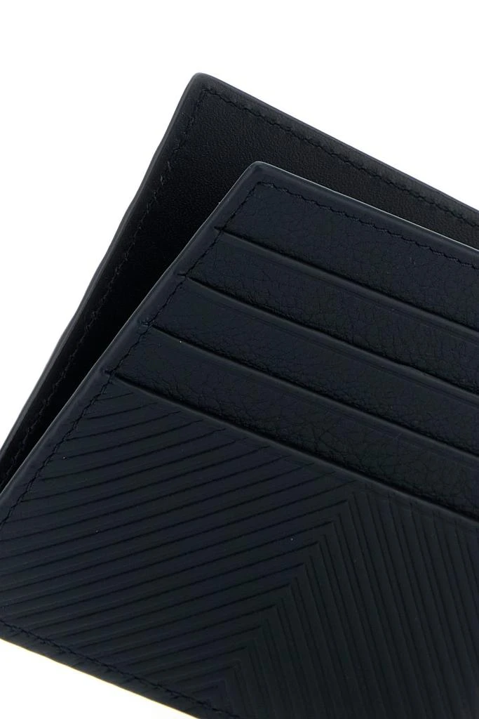 Loewe Navy blue leather card holder 3