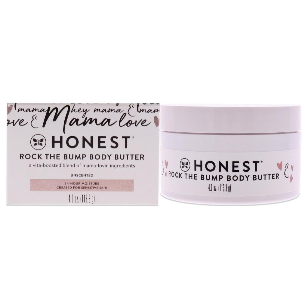 Honest Rock the Bump Body Butter by  for Women - 4 oz Body Butter