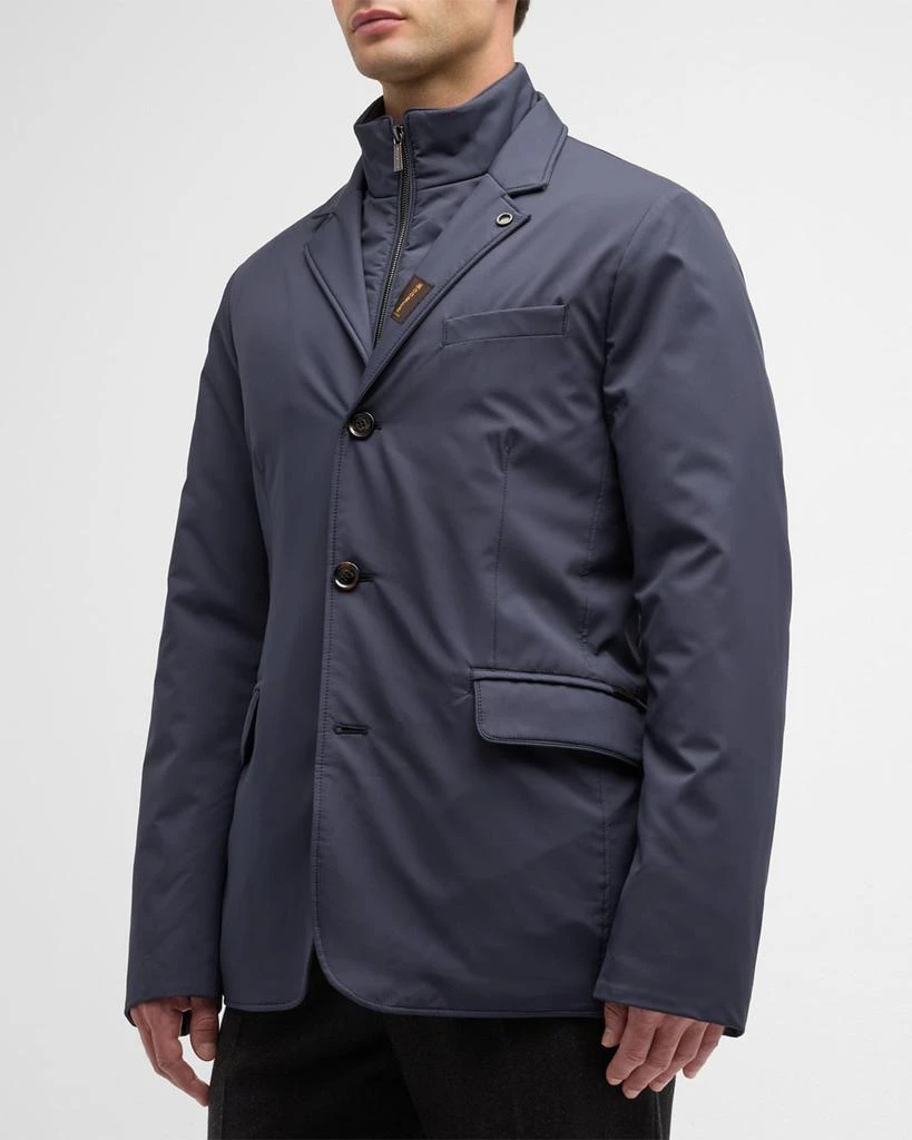 MooRER Men's Tech Blazer with Removable Bib 1