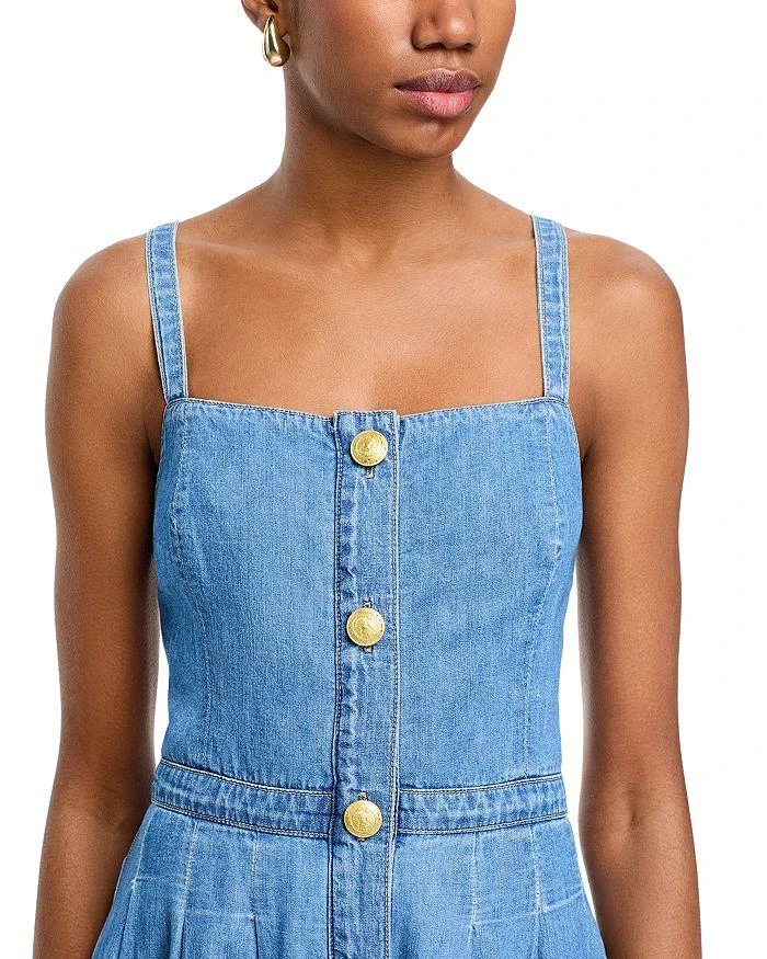 L'Agence Esmerelda Pinafore Midi Dress 2
