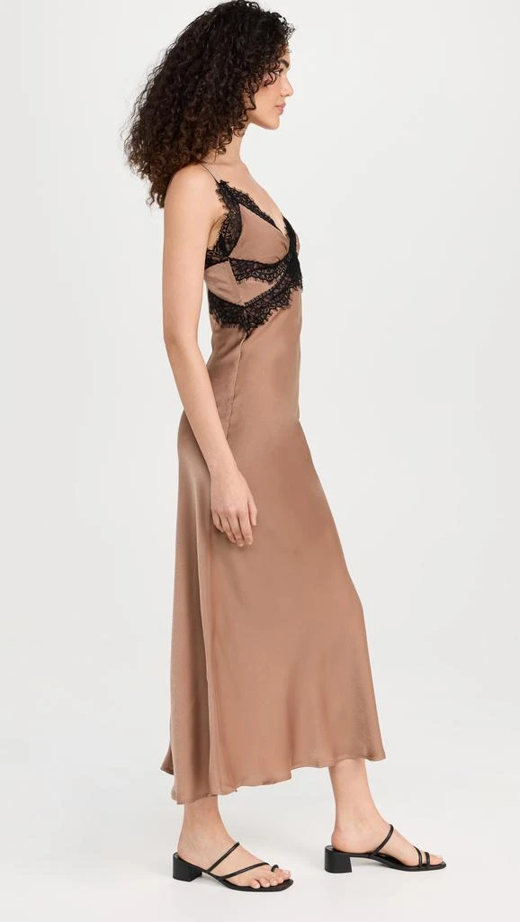 Bardot Delta Satin Midi Dress 3