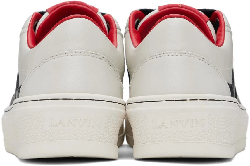 Lanvin Black & Off-White Future Edition Cash Sneakers 2