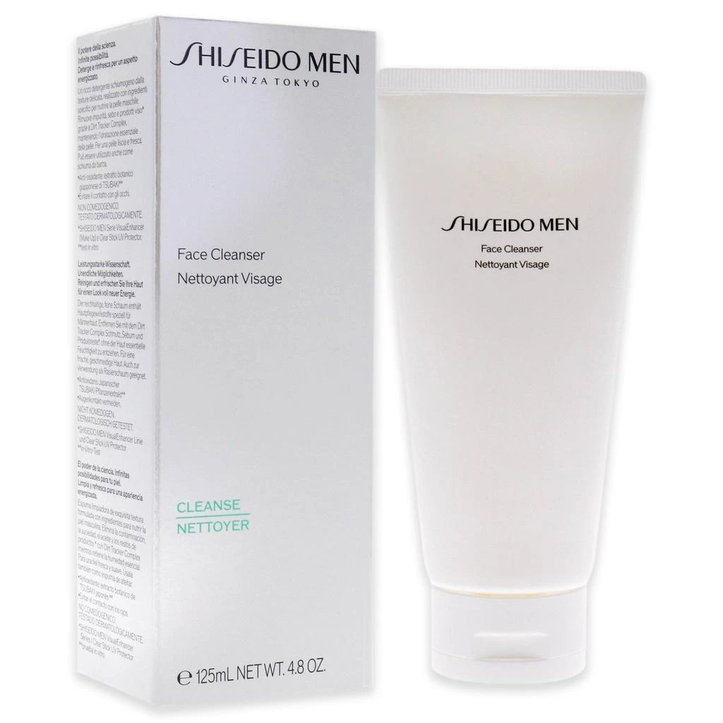 Shiseido Men Cleansing Foam by Shiseido for Men - 4.8 oz Cleanser 3