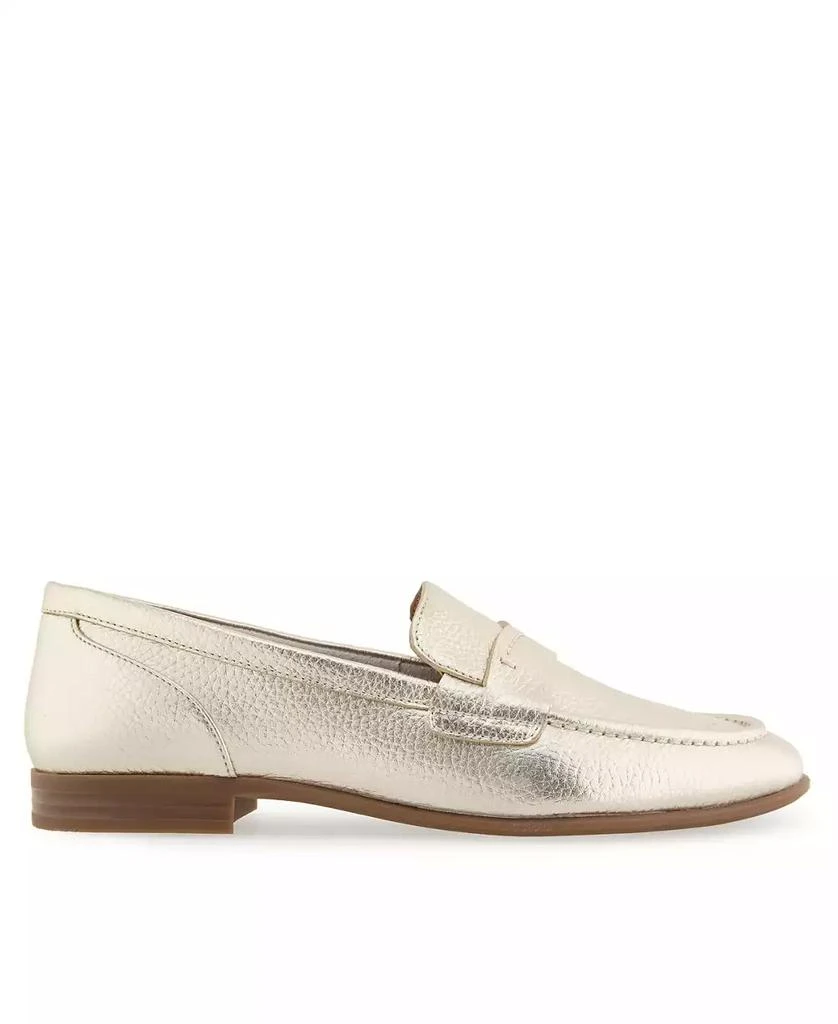 Aerosoles Women's Winona Almond Toe Loafer Flats 2