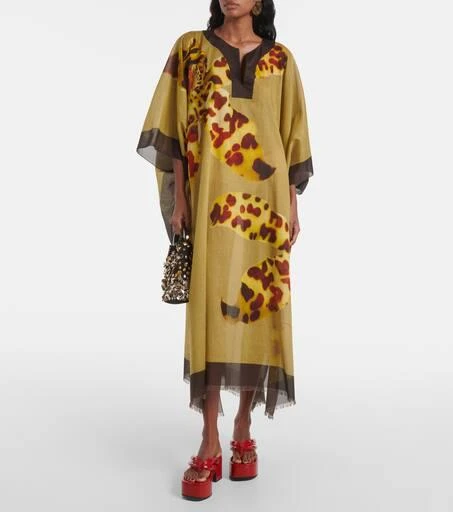 Dries Van Noten 60 patent leather thong sandals 3