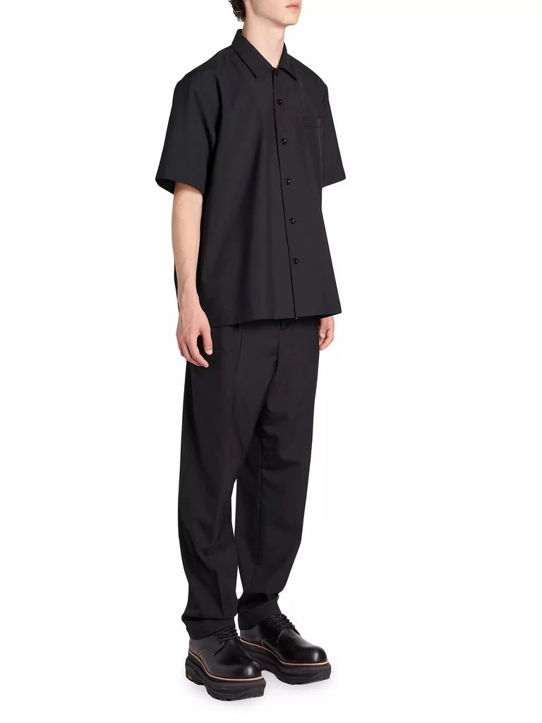 Sacai Short-Sleeve Button-Up Shirt 2