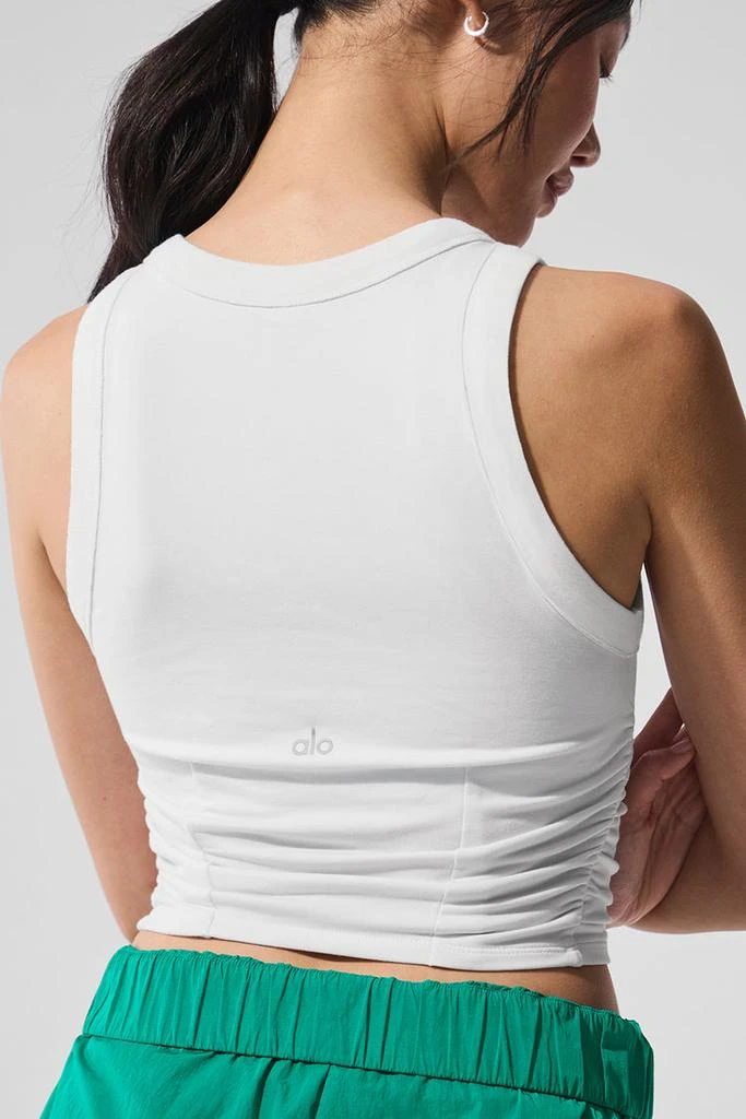 Alo Sway Bra Tank - White 5