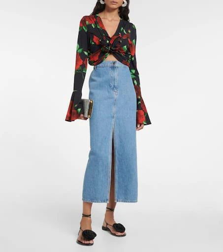 Magda Butrym Appliqué leather sandals 2