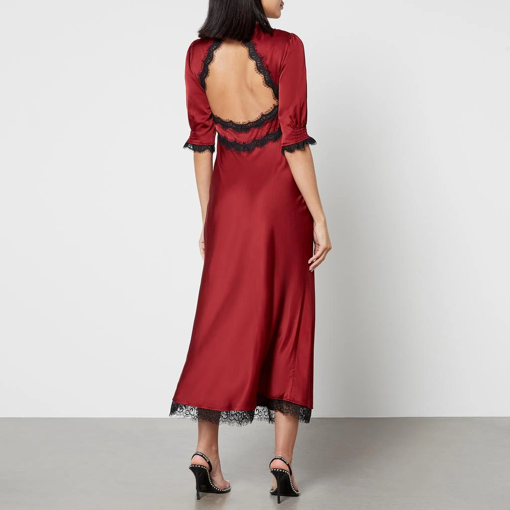 Rixo Gabrielle Satin Maxi Dress  On Sale Now with Up to 50% Off | Discover  Exclusive Deals & Savings at BeyondStyle  Authentic Rixo clothe|women|dress|clothing  with Limited-Time Discounts, Free Shipping, and
