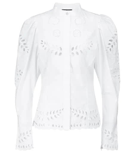 Isabel Marant Danala broderie anglaise blouse 1