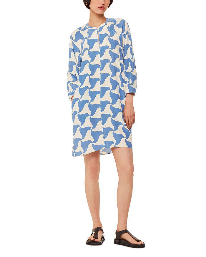 Whistles Spun Triangle Dress