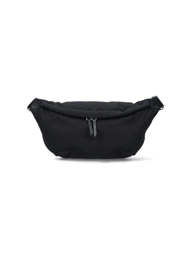 MAISON MARGIELA Minimalist Black Waist Bag With Adjustable Strap