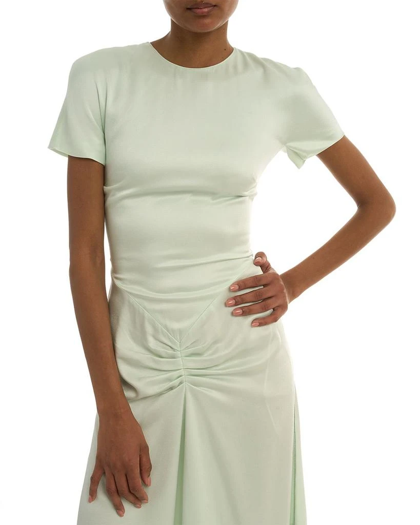 Victoria Beckham Gathered T-Shirt Midi Dress 3
