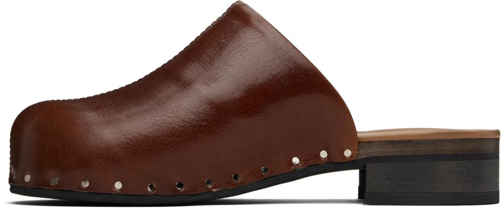 Our Legacy Brown Naoto Clogs 3