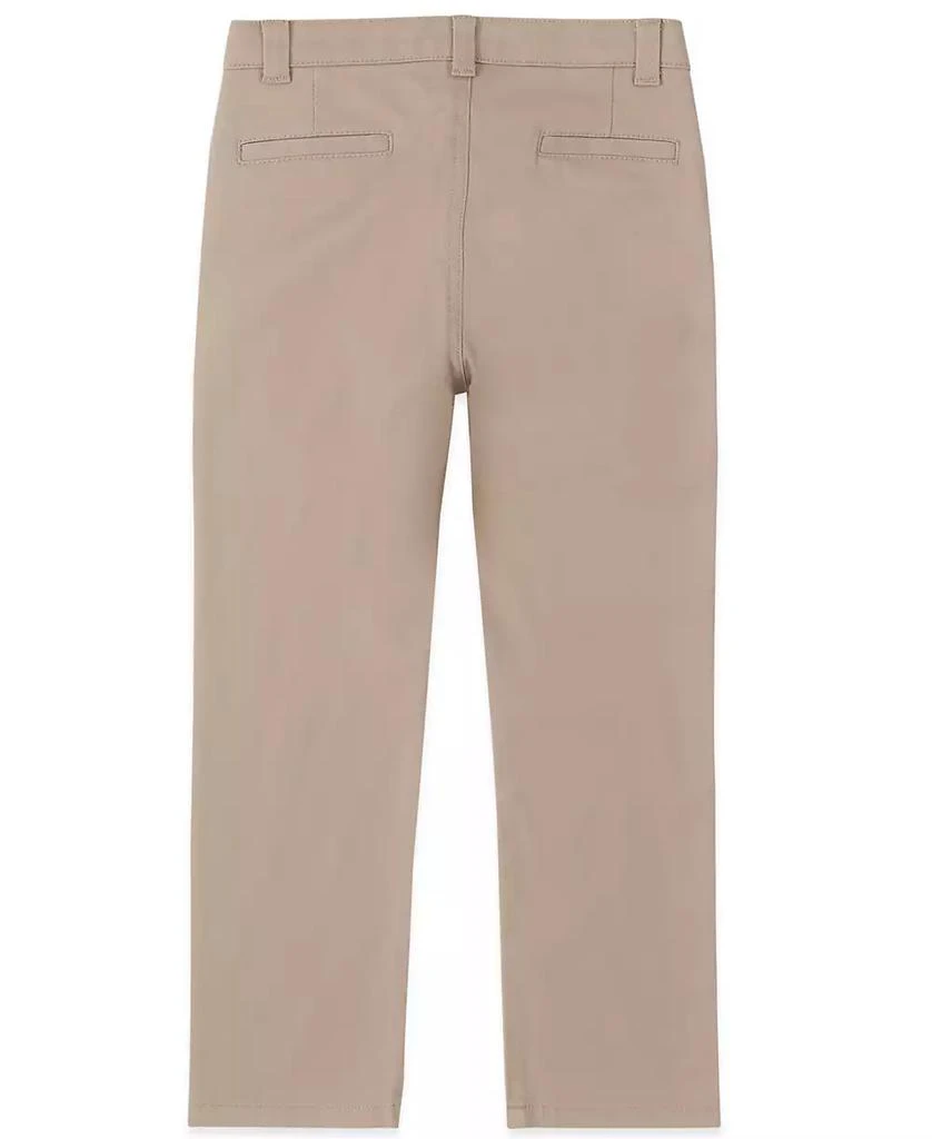 Nautica Little Boys Uniform Stretch Twill Pant with Reinforced Knees 2