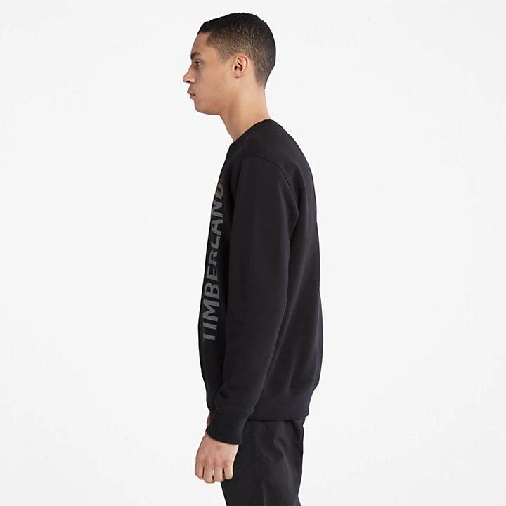 Timberland Side-Logo Sweatshirt for Men in Black 4