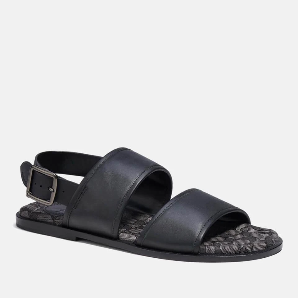 Coach COACH MEN'S LEATHER SANDALS 2