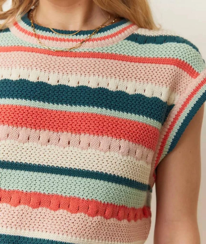 Marine Layer Marine Layer - Rory Crochet Vest 3