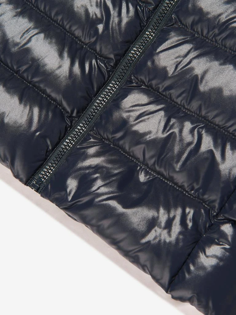Moncler Moncler Enfant Girls Down Padded Ghany Gilet in Navy 4