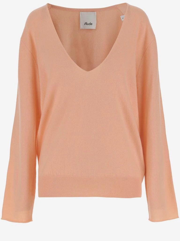 Allude Allude V-Neck Sweater 1