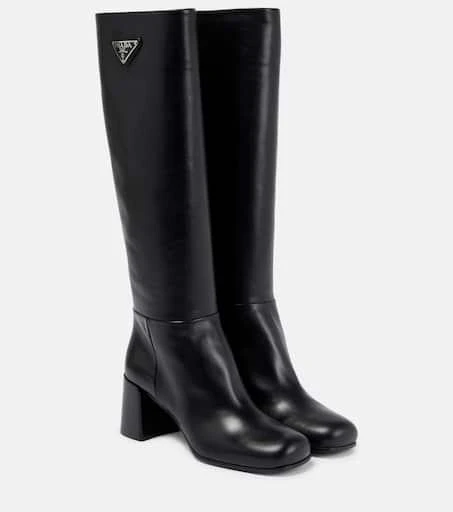 Prada Leather knee-high boots 1