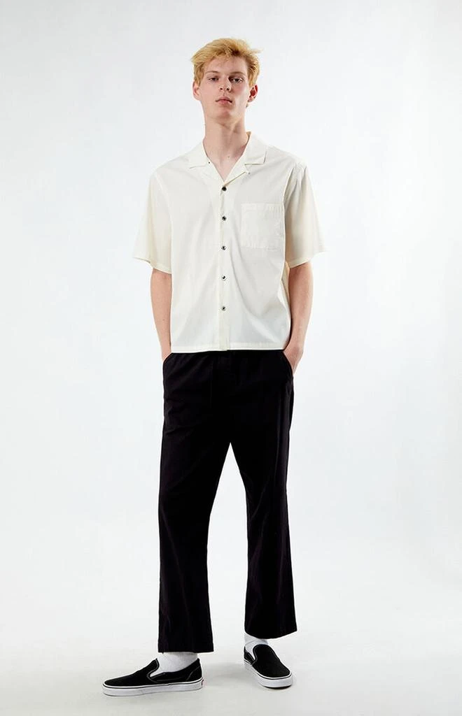 PacSun Solid Oversized Camp Shirt 4