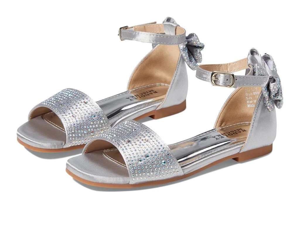 Badgley Mischka Kids Ericka Flat Studded Sandal (Little Kid/Big Kid) 1