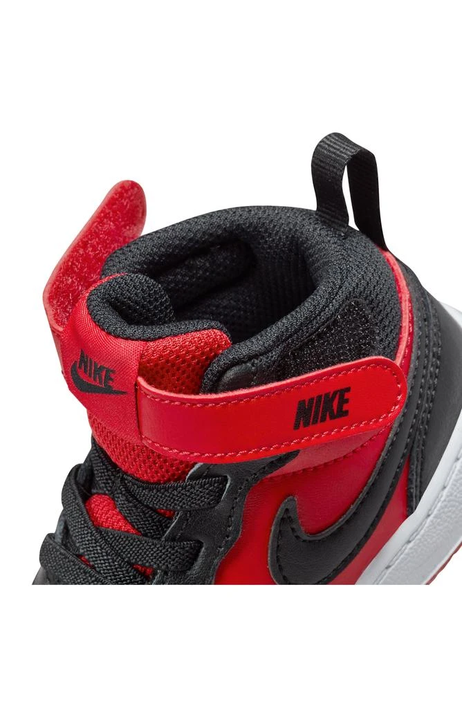 NIKE Kids' Court Borough Mid 2 Sneaker 9